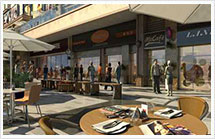 人视商业店铺渲染